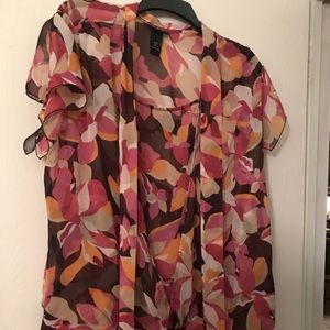 Women’s floral blouse
